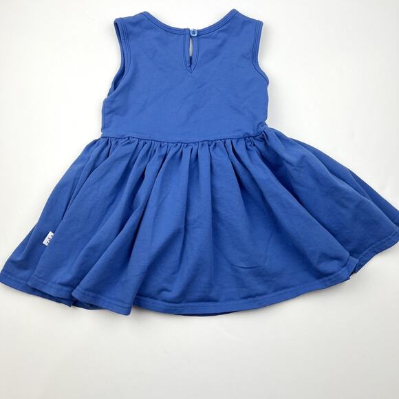 Jane + Jo Blue Tunic Top Dress - Picture 6 of 8